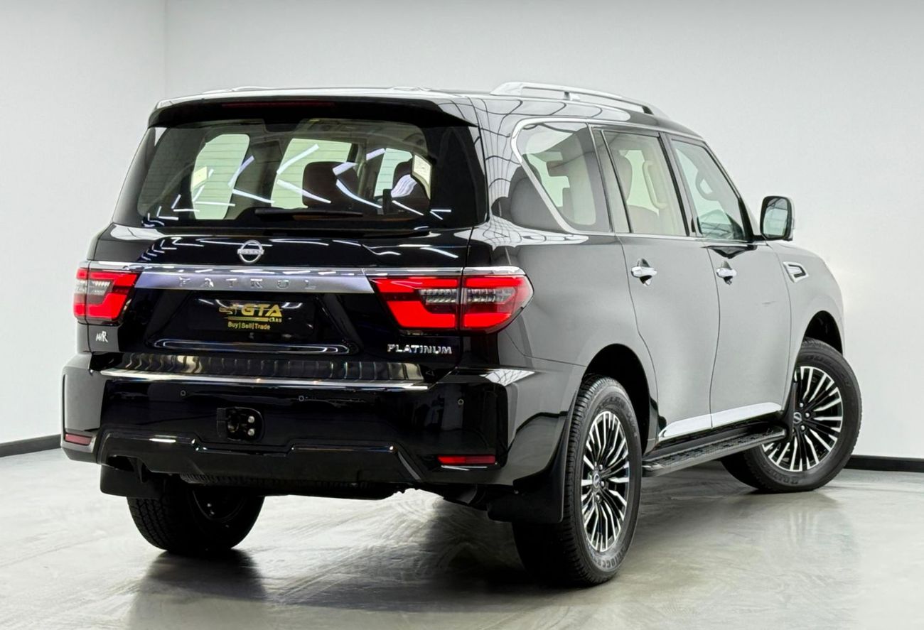 نيسان باترول SE Titanium 4.0L 2024 Nissan Patrol SE Platinum, 2029 Nissan Warranty, 2028 Nissan Service Pack, 8 S