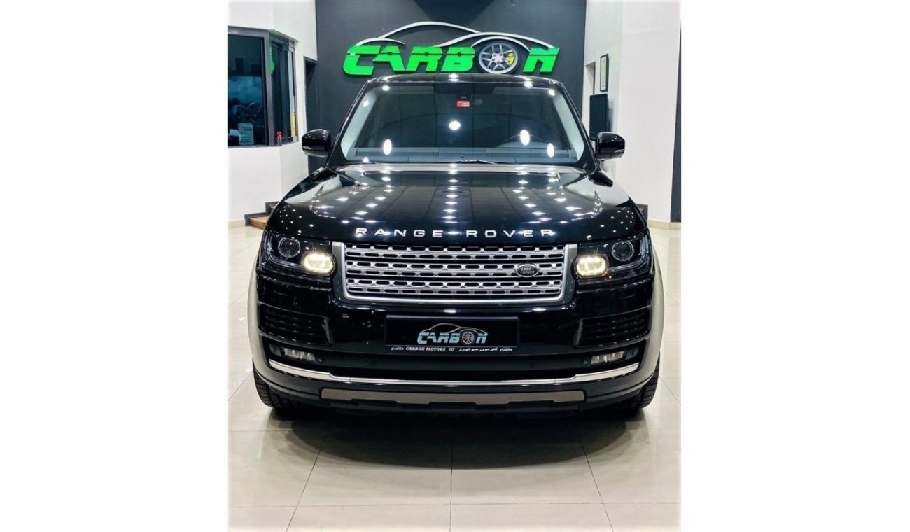 لاند روفر رانج روفر فوج إس إي سوبرتشارج RANGE ROVER VOGUE SUPERCHARGED V8 2013 GCC IN VERY BEAUTIFUL CONDITION