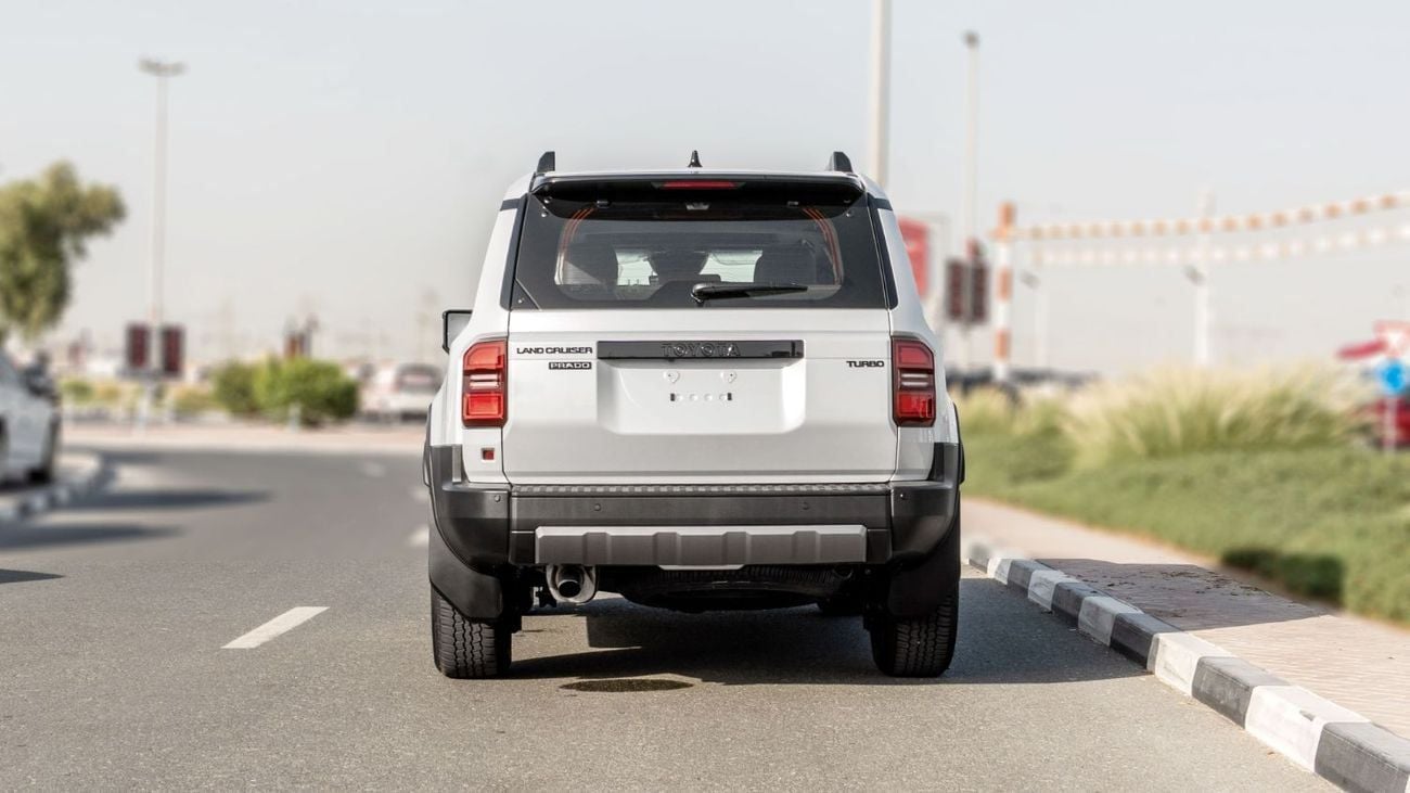 Toyota Prado  2026 Toyota Prado Adventure 2.4L Turbo AT Petrol With HUD (White-Brown)