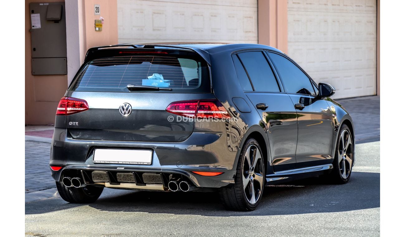 فولكس واجن جولف GTI (Oettinger Body Kit) 2015 GCC under Agency Warranty with Zero Down-Payment.