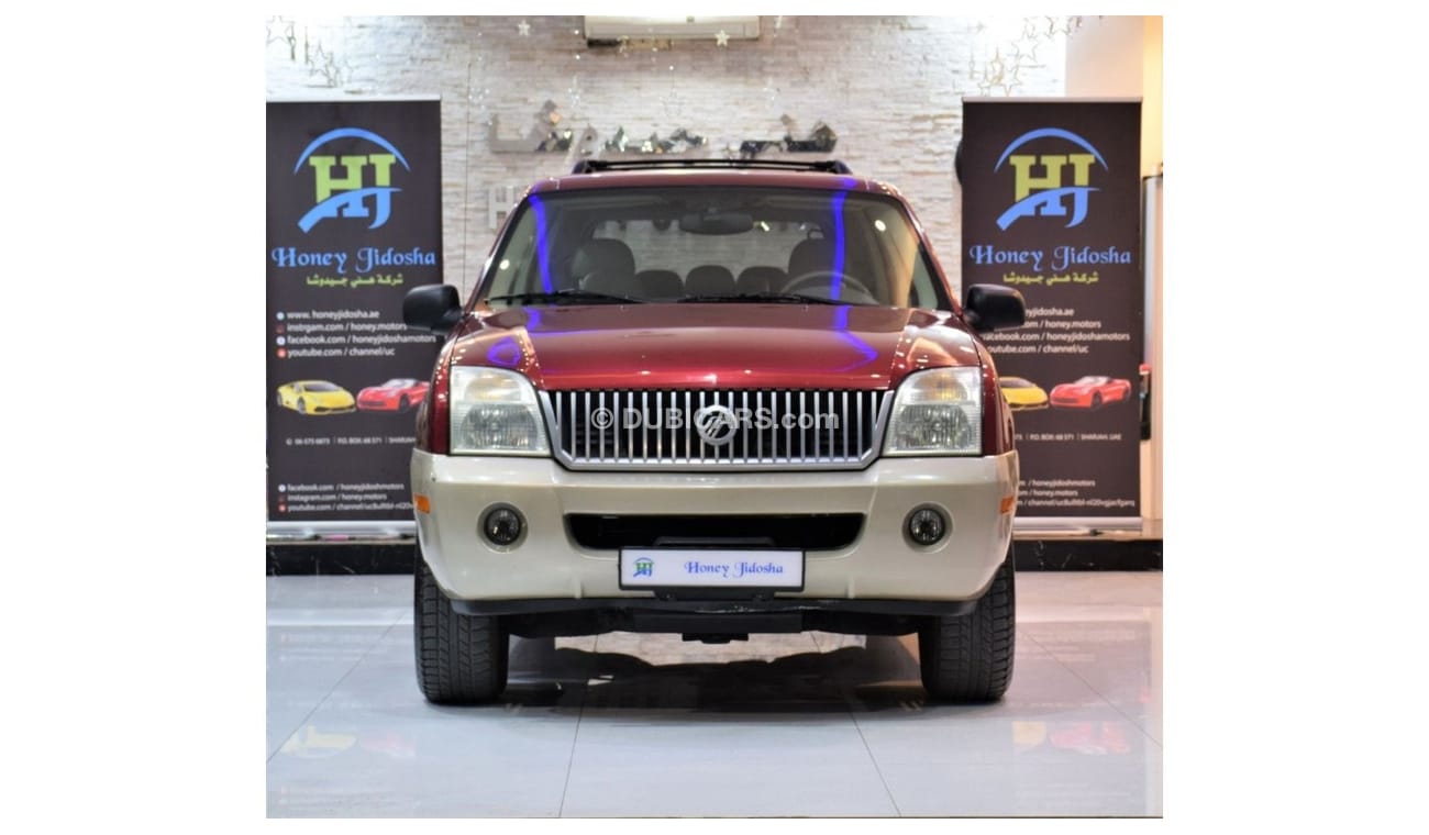 Mercury Mountaineer EXCELLENT DEAL for our Mercury Mountaineer AWD ( 2004 Model! ) in Red Color! GCC Specs