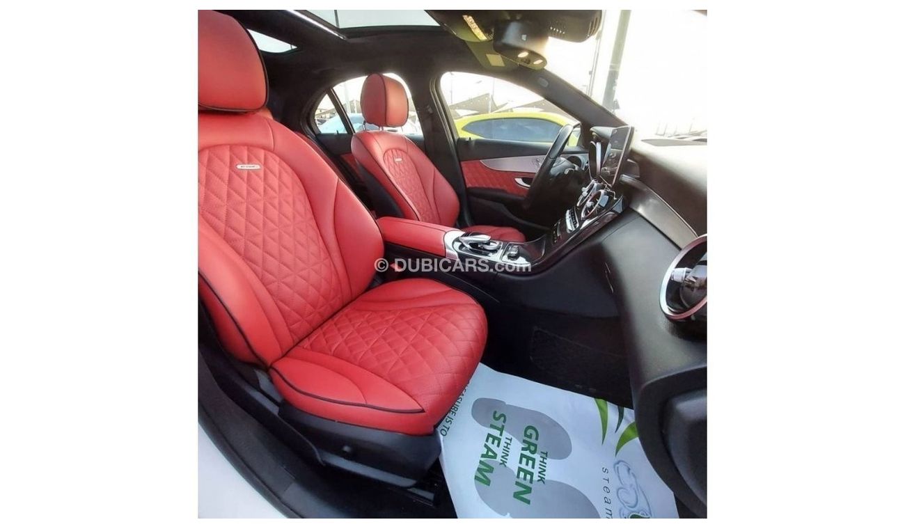 مرسيدس بنز C 300 وارد كندي بنوراما رادار نقطةعمياء تحديدمسار بصمة تواير جديدة