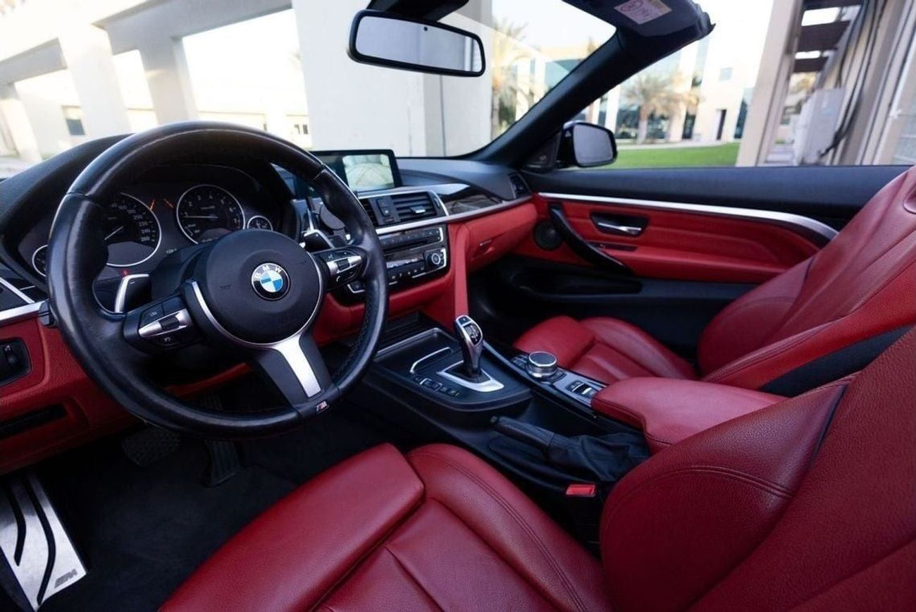 BMW 430i M Sport 2.0L BMW 430i M-Sport Convertible 2018 GCC under Warranty with Flexible Down-Payment.
