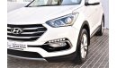 Hyundai Santa Fe 2.4L GL 2017 GCC SPECS DEALER WARRANTY