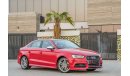 أودي S3 | 1,645 P.M | 0% Downpayment | Full Option | Spectacular Condition!