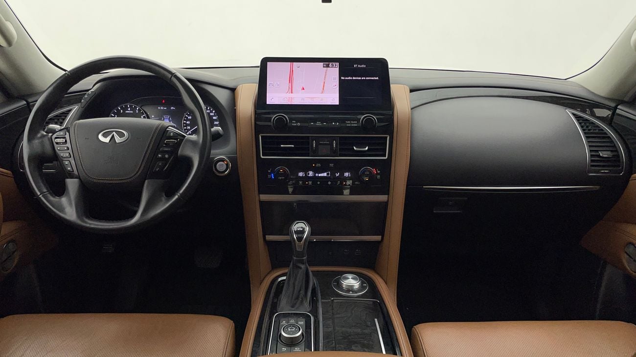 Infiniti QX80 Luxe 7st 5.6L 2023 LUXE | AED 2360/Month | 0 DP | 30 Day Return | Warranty | Service History