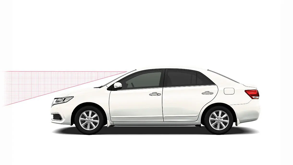 Toyota Allion exterior - Side Profile
