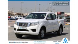 نيسان نافارا 2017 | 4X2 DOUBLE CABIN AUTOMATIC GEAR PICKUP WITH GCC SPECS AND EXCELLENT CONDITION