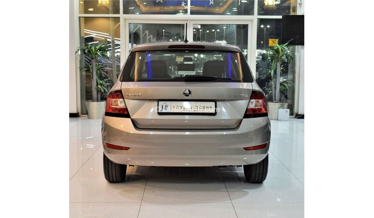 Skoda Fabia EXCELLENT DEAL for our Skoda FABIA 1.6L 2019 Model!! in Beige/Silver Color! GCC Specs