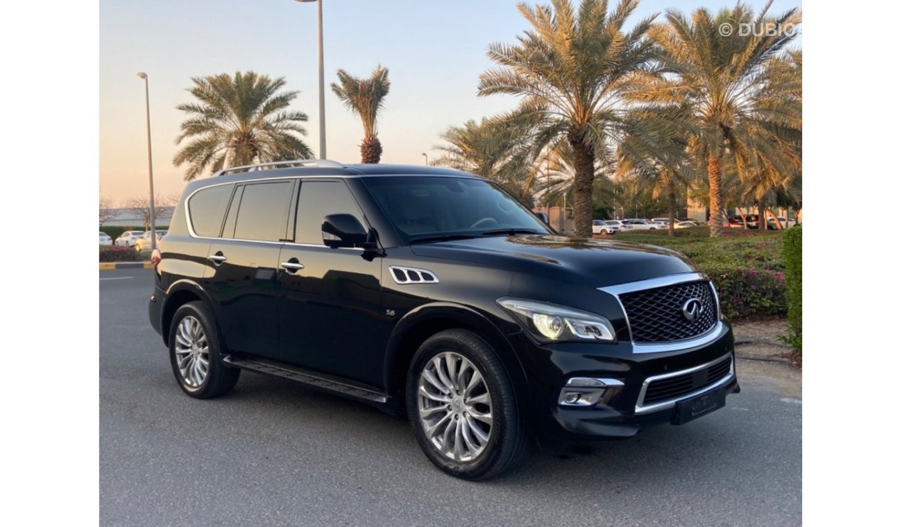 Infiniti QX80 Infiniti QX 80 model 2015 GCC very good car  - price 85,000 km 162,000clean car call 00971527887500