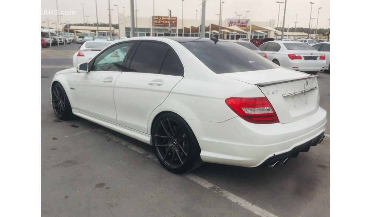 Mercedes-Benz C 63 AMG Mercedes benz C63AMG model 2012 car prefect condition full service full option original paint  low m