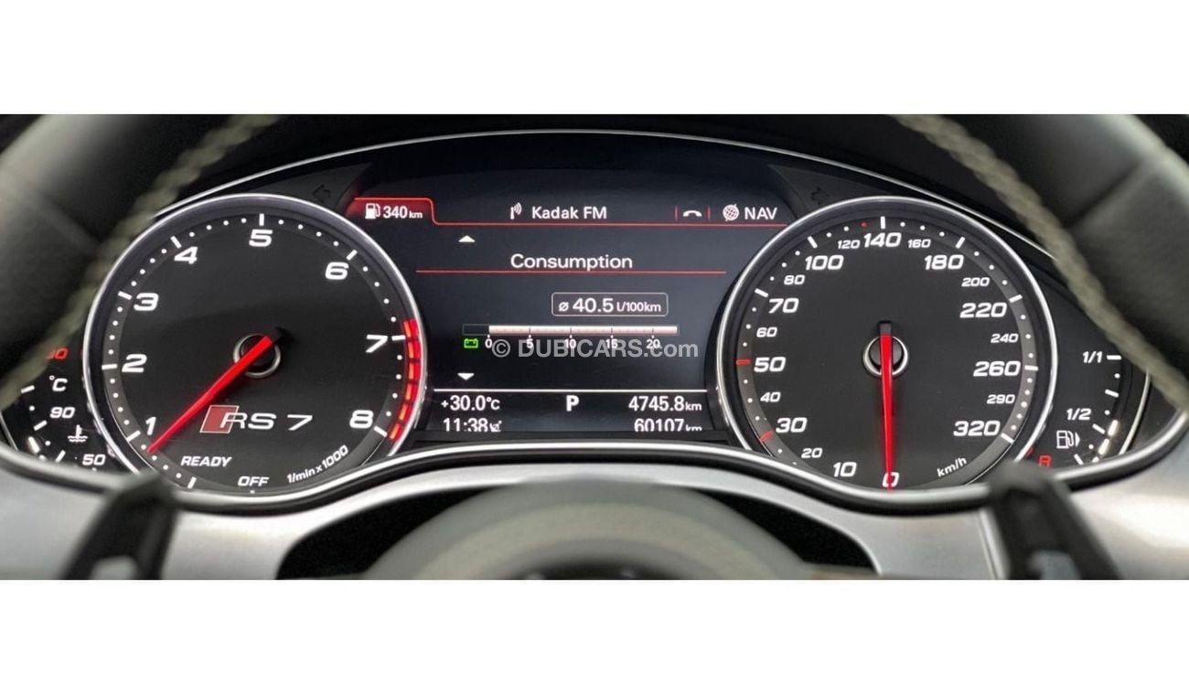 Audi RS7 Std 2017 Audi RS7 Performance Pack, Full Service History, Warranty, GCC