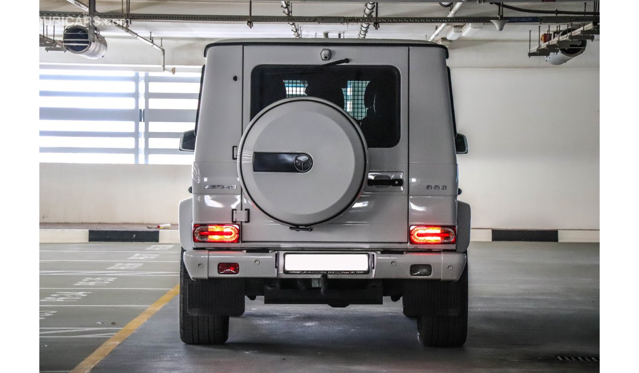 Mercedes-Benz G 63 AMG (463 Edition) 2018 GCC under Agency Warranty with Zero Down-Payment.