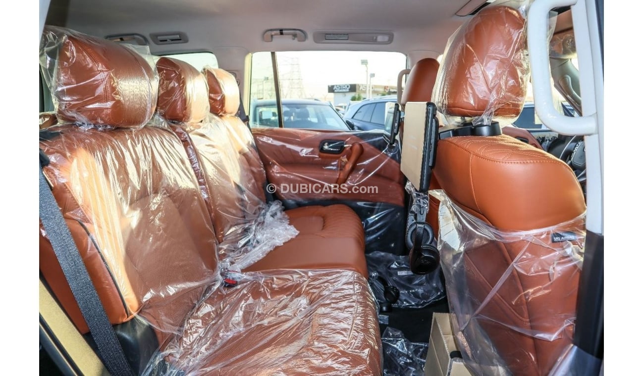 نيسان باترول نيسان باترول نيسان باترول بلاتينيوم 4.0 لتر بنزين SUV V6 4WD 5 أبواب 360 كاميرا رادار مثبت سرعة أمام