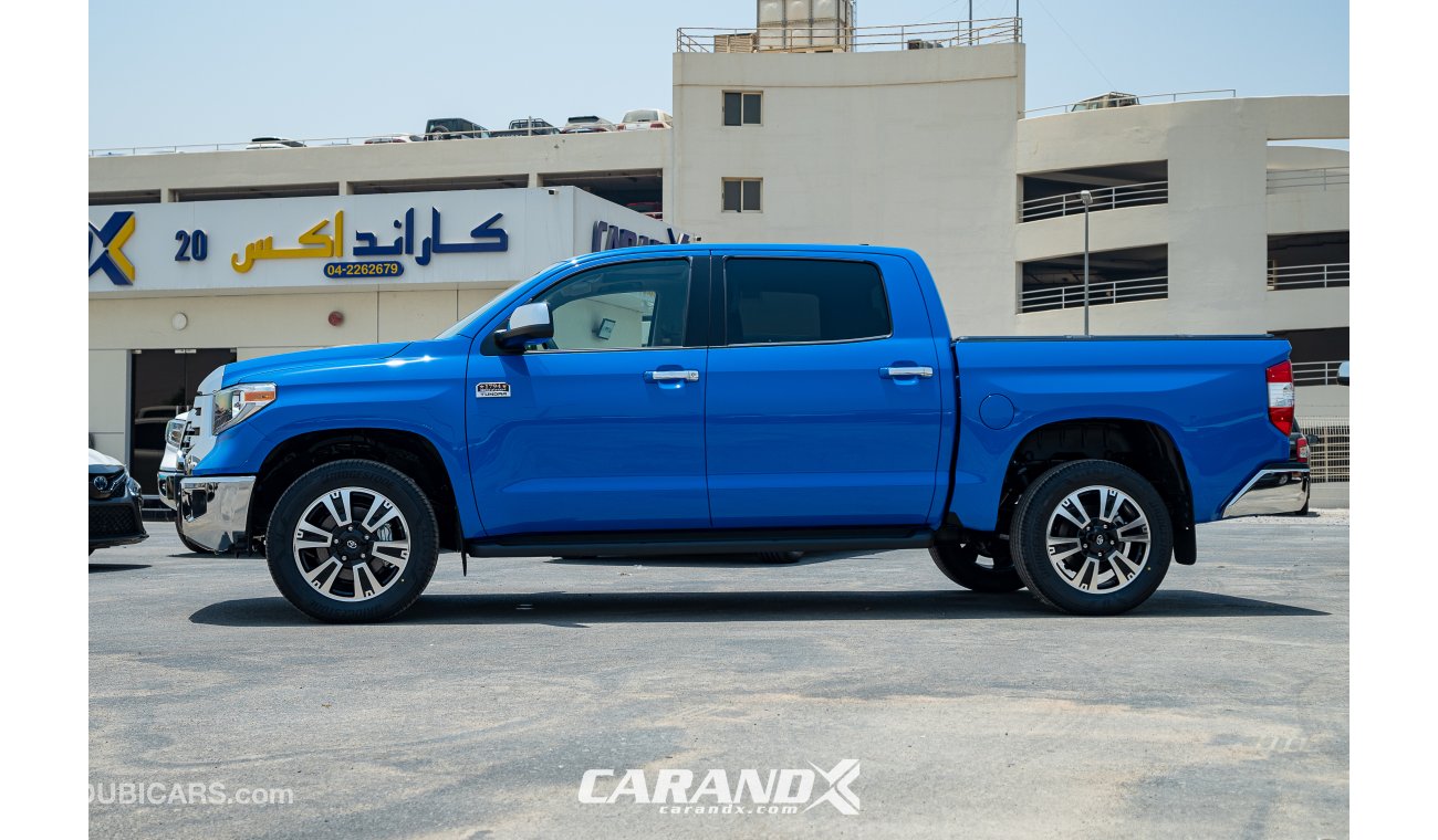 New Toyota Tundra 1794 Edition Voodoo Blue 2021 for sale in Dubai - 464145