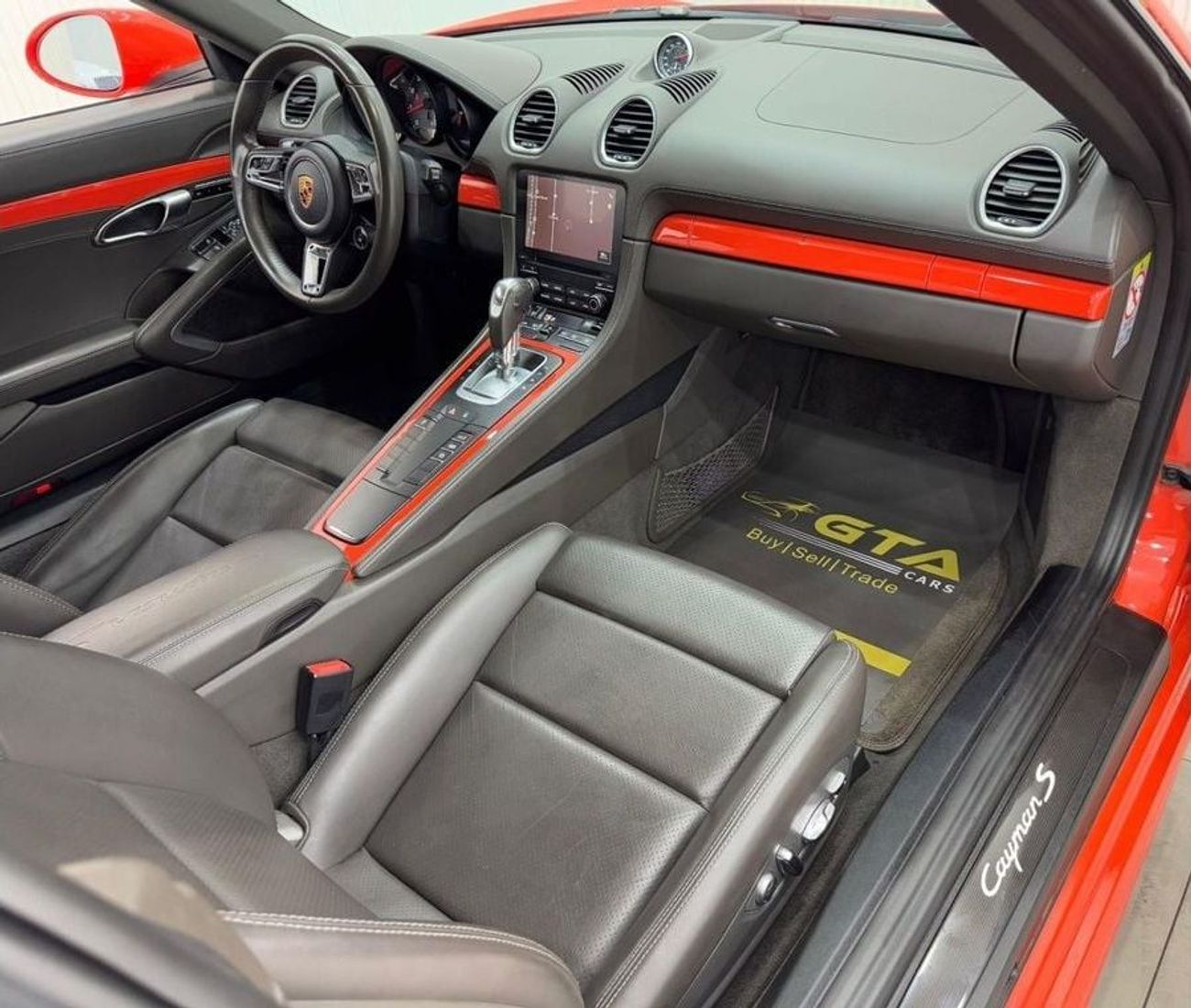 Porsche 718 Cayman S 2.5L A/T 2018 Porsche 718 Cayman S, June 2025 Porsche Warranty, Full Porsche Service History, Low