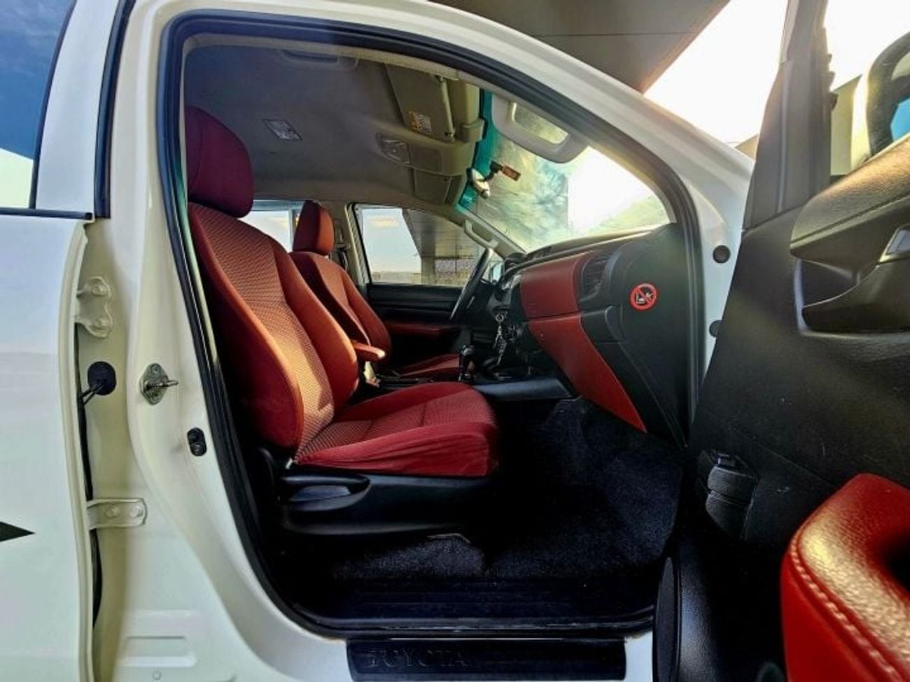 Toyota Hilux Toyota Hilux GL 2021 Model SR5 v4 2.7L Petrol Engine Colour White Transmission Automatic Interior Re