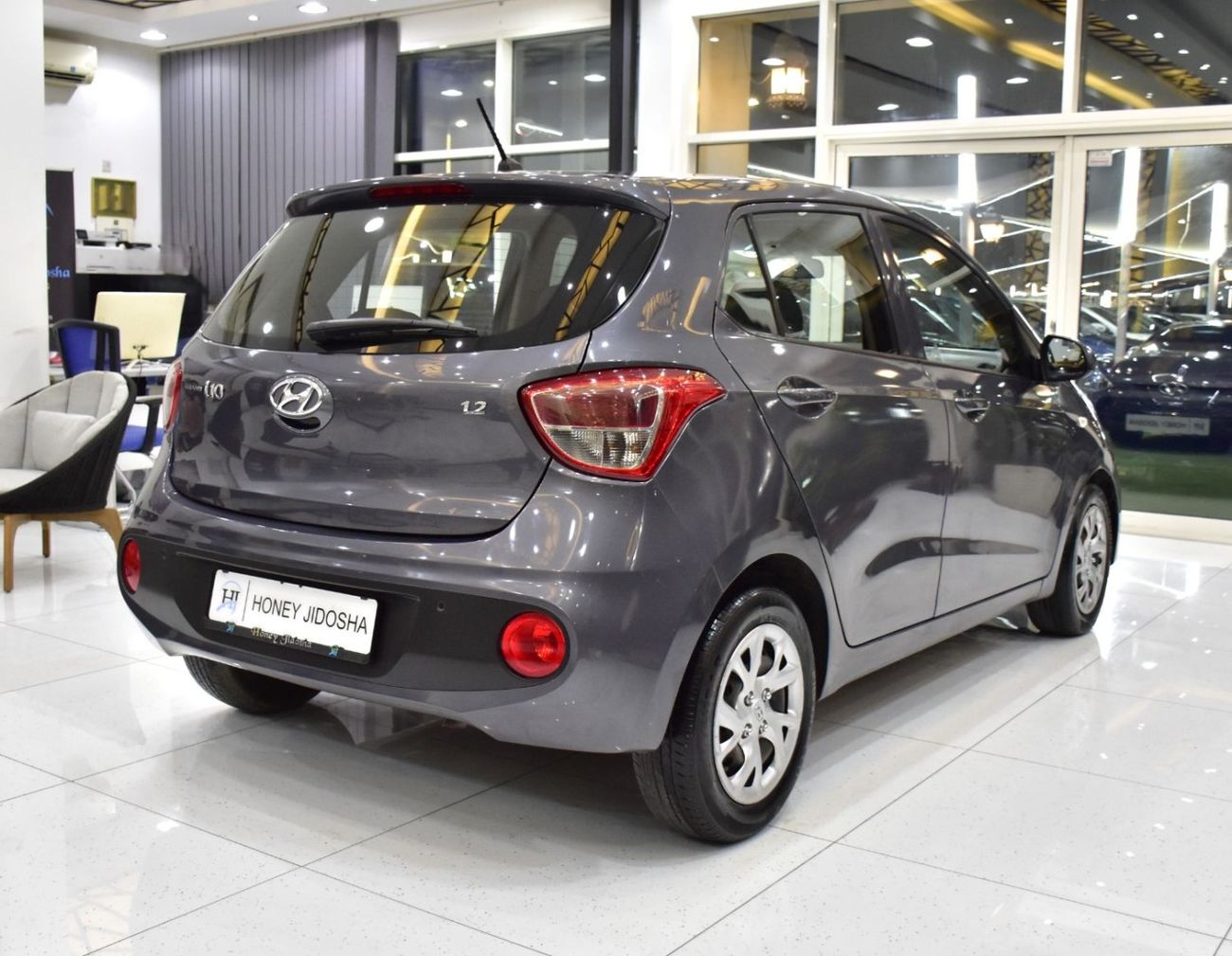 Hyundai Grand i10 EXCELLENT DEAL for our Hyundai Grand i10 ( 2018 Model ) in Grey Color GCC Specs