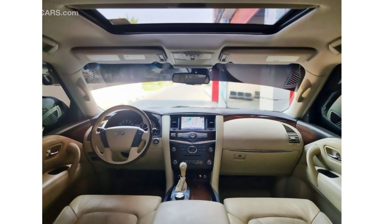 Infiniti QX56 FULL OPTIONS GCC SPECIFICATION