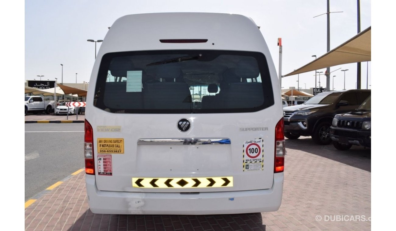 فوتون سبورتر Foton Supporter Bus 15 seater, model:2021. Excellent condition