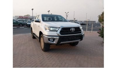 تويوتا هيلوكس 4X4 A/T 2.4L Diesel white color double cabin 2023 model only for Export