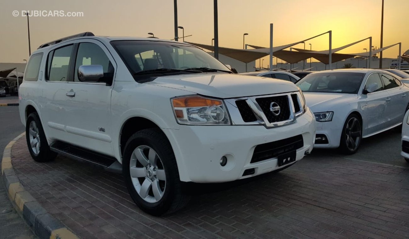 Nissan Armada Nissan Armada model 2008 GCC car prefect condition full service full electric control excellent soun