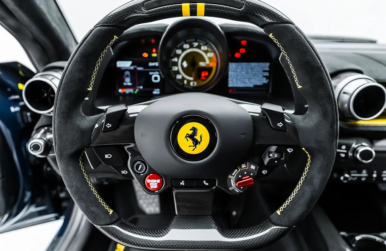 فيراري 812 كومبيتيزون 6.5L V12 Naturally Aspirated Engine