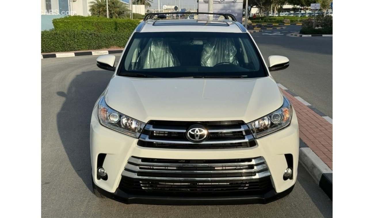 تويوتا هايلاندر 2018 LIMITED AWD PANORAMA WHITE LULU USA IMPORTED