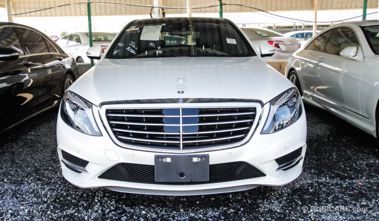 Mercedes-Benz S 400 V6 Hybrid, AMG bodykit, can be export to KSA