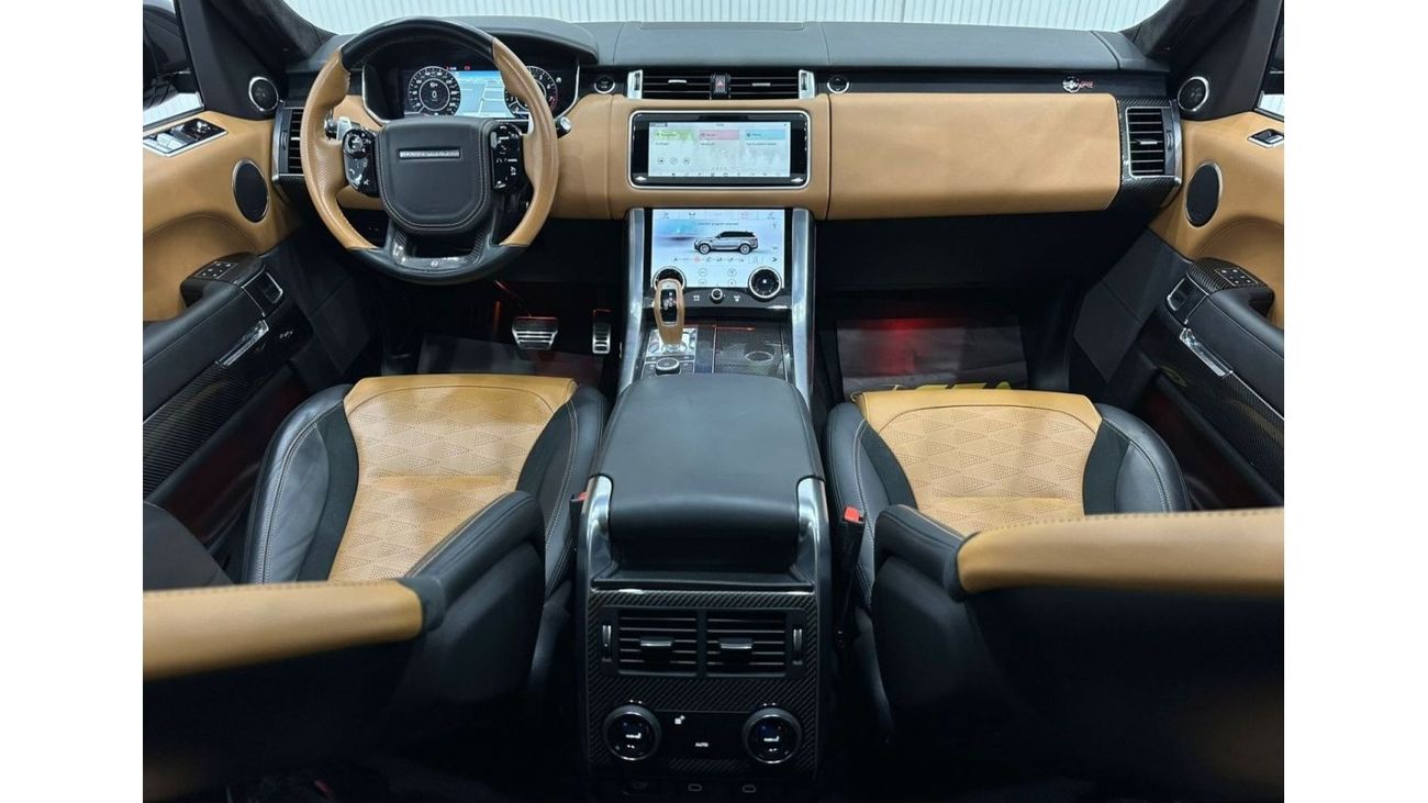 Land Rover Range Rover Sport 2022 Range Rover Sport SVR, 2027 Range Rover Warranty + Service Pack, Full Options, Low Kms, GCC