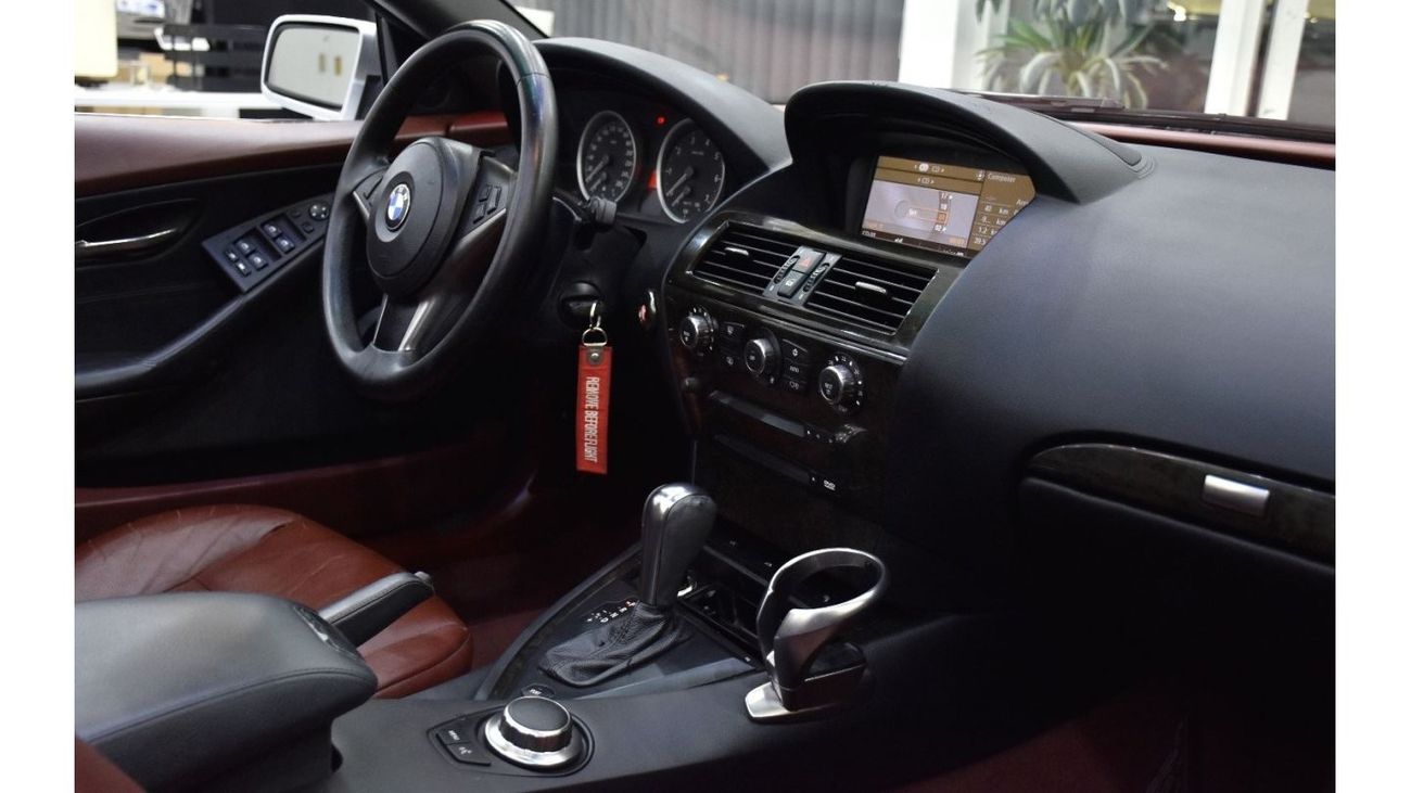 BMW 650i EXCELLENT DEAL for our BMW 650i Convertible ( 2006 Model ) in Silver Color GCC Specs