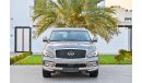 Infiniti QX80 5.6L V8 Fully Loaded | 2,233 P.M | 0% Downpayment | Perfect Condition