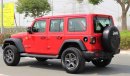 Jeep Wrangler Unlimited Sport S UNLIMITED PLUS 2018 GCC WITH AGENCY WARRANTY TILL 2024 IN MINT CONDITION