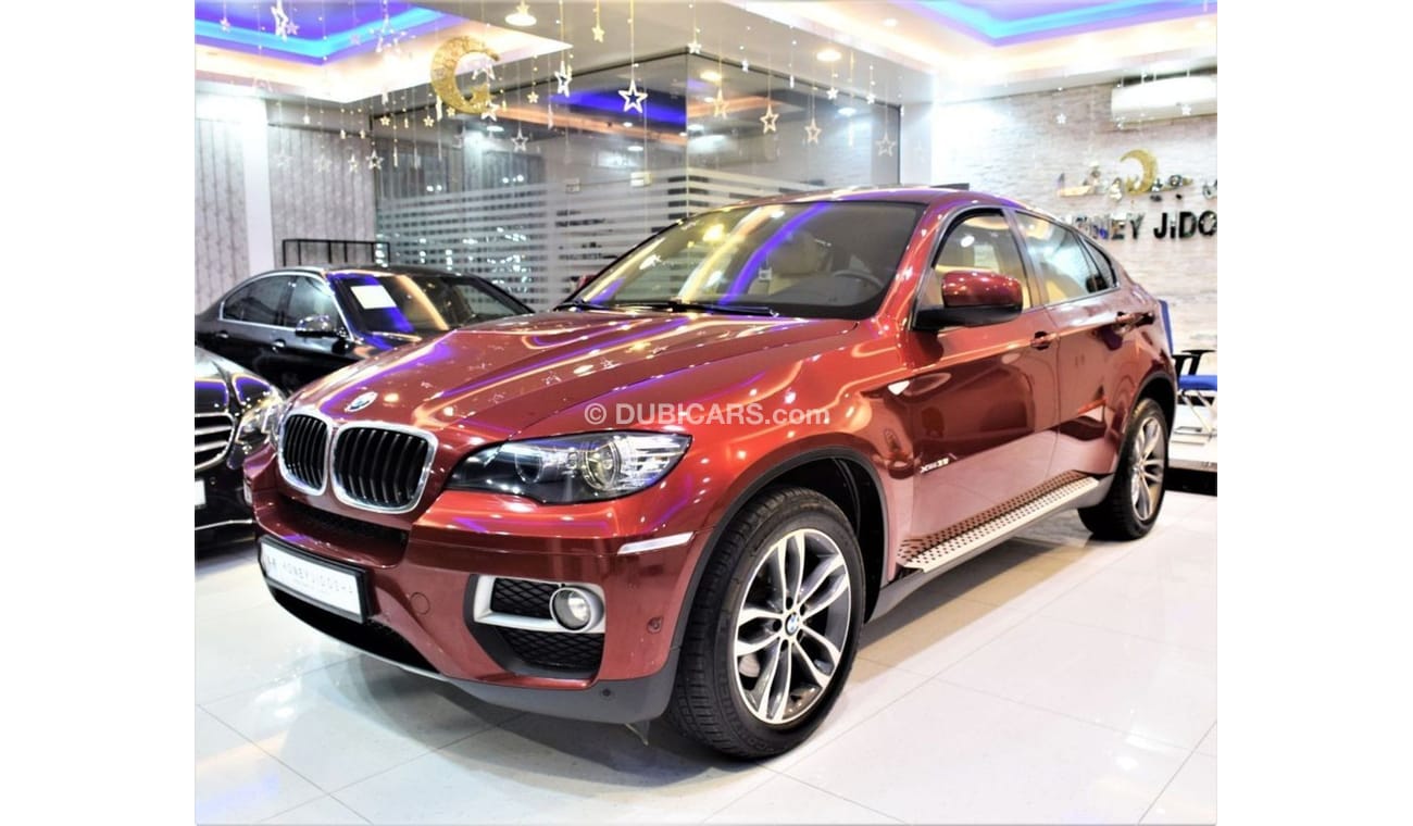 BMW X6 ( ONLY 53000KM ) AMAZING BMW X6 2014 Model!! in Maroon Color! GCC Specs