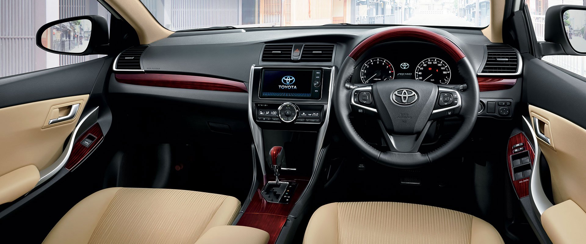 Toyota Allion interior - Cockpit