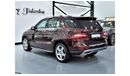 Mercedes-Benz ML 350 EXCELLENT DEAL for our Mercedes Benz ML350 ( 2014 Model ) in Burgundy Color GCC Specs