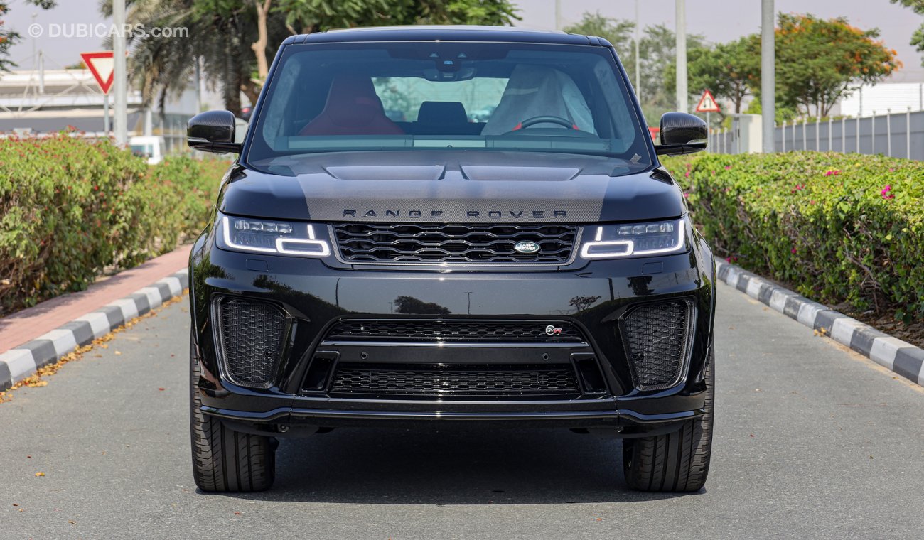 Land Rover Range Rover Sport SVR CARBON FIBER EDITION , 2022 GCC , 0Km , With 3 Yrs or 100K Km WNTY
