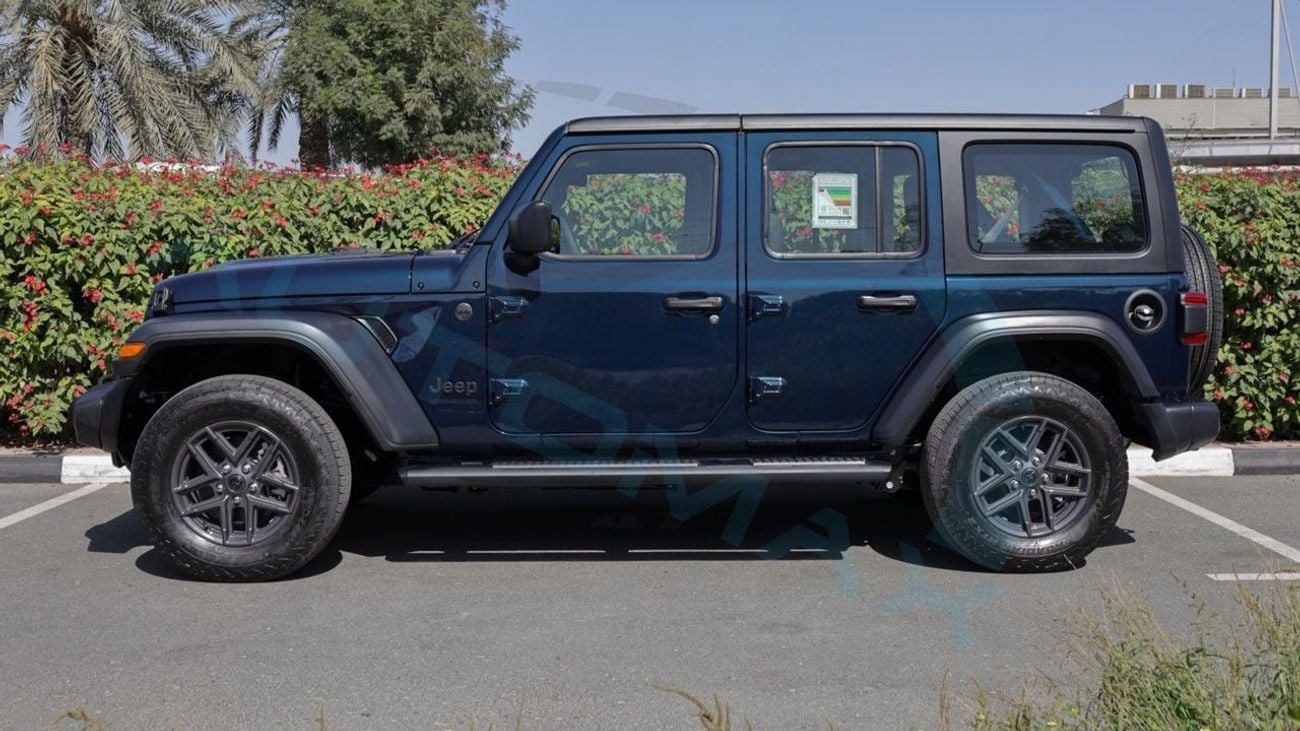 جيب رانجلر Unlimited Sport S I4 2.0T 2025 GCC 0Km With 3 Years Warranty Or 60,000 Km @Official Dealer