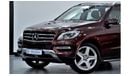 Mercedes-Benz ML 350 EXCELLENT DEAL for our Mercedes Benz ML350 ( 2014 Model ) in Burgundy Color GCC Specs