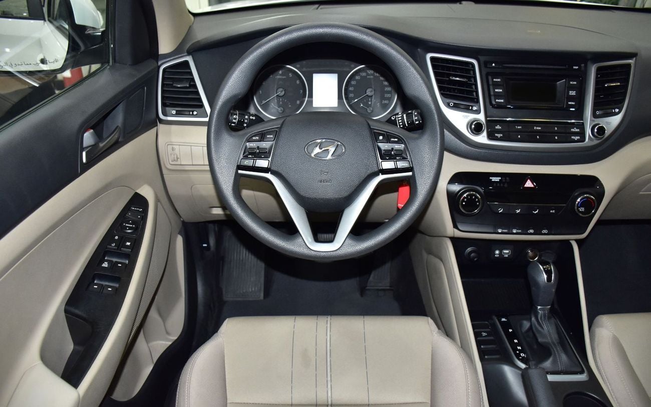 Hyundai Tucson EXCELLENT DEAL for our Hyundai Tucson ( 2018 Model ) in White Color GCC Specs