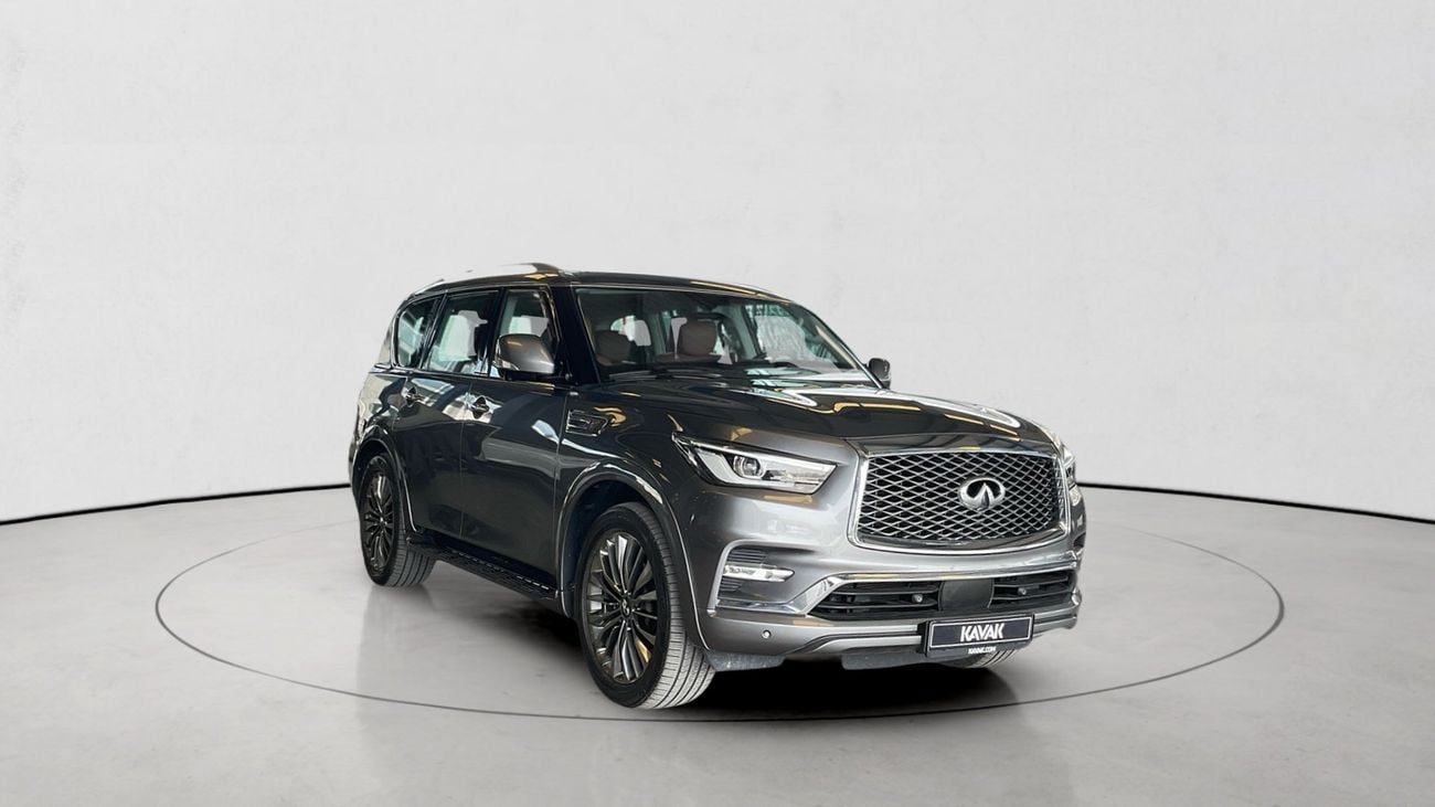 إنفينيتي QX80 5.6 8STR 4WD AUTO LUXE PROACTVE TOW | شامل الضمان | 0 ﺪﻔﻋﺓ ﺃﻮﻟﻯ