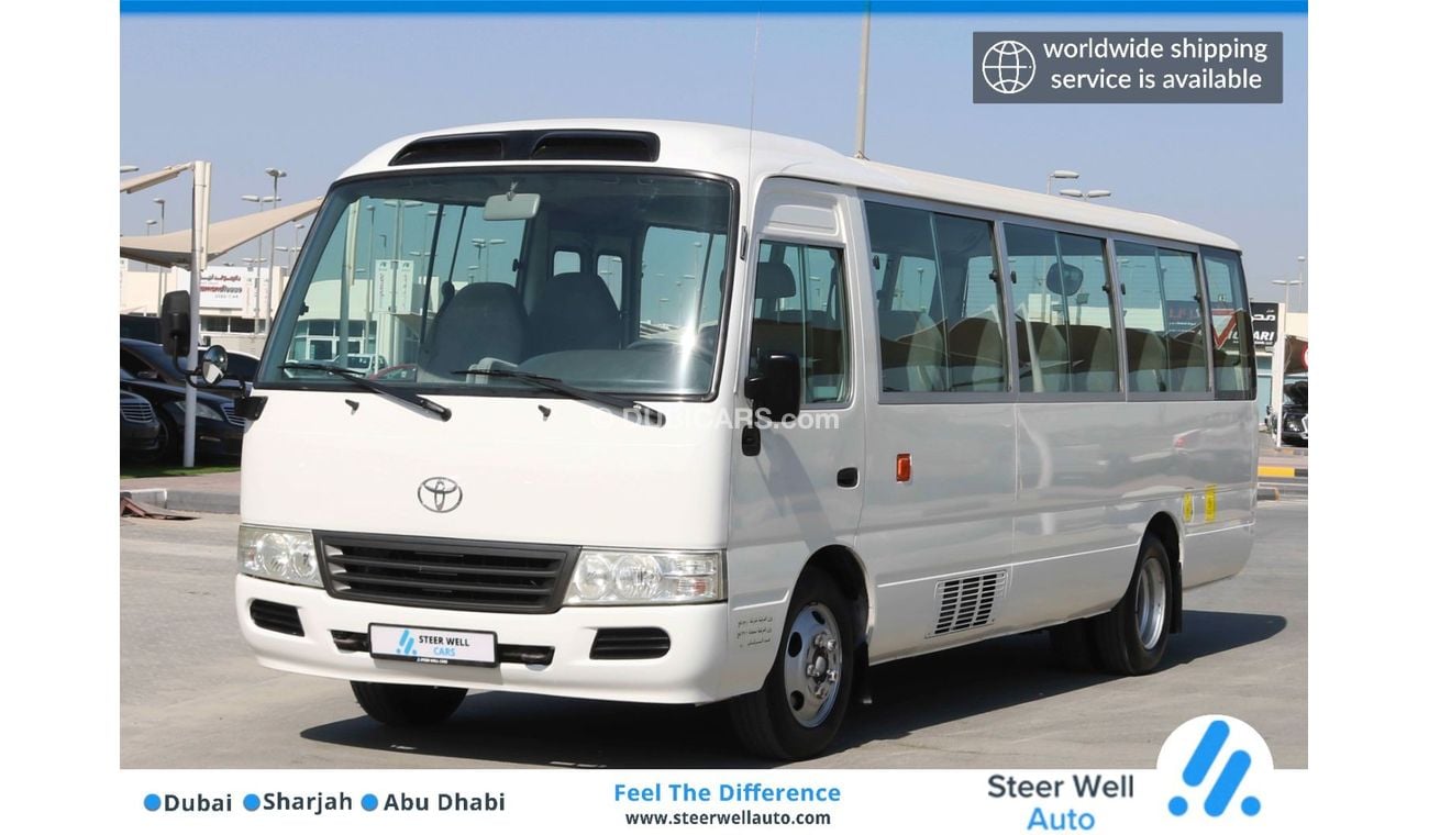 تويوتا كوستر 2015 | COASTER 30 SEATER WITH GCC SPECS AND EXCELLENT CONDITION