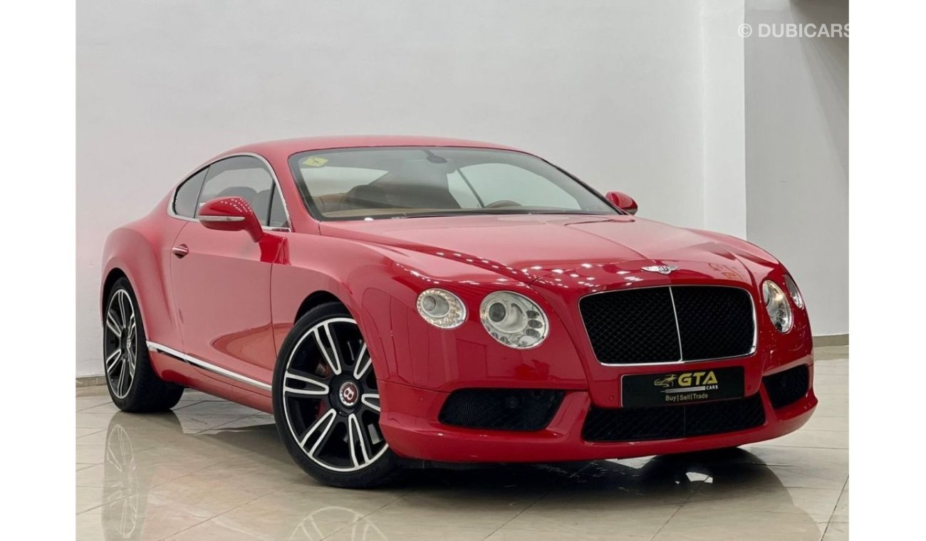 Bentley Continental GT 2013 Bentley Continental GT, Full Service History, GCC