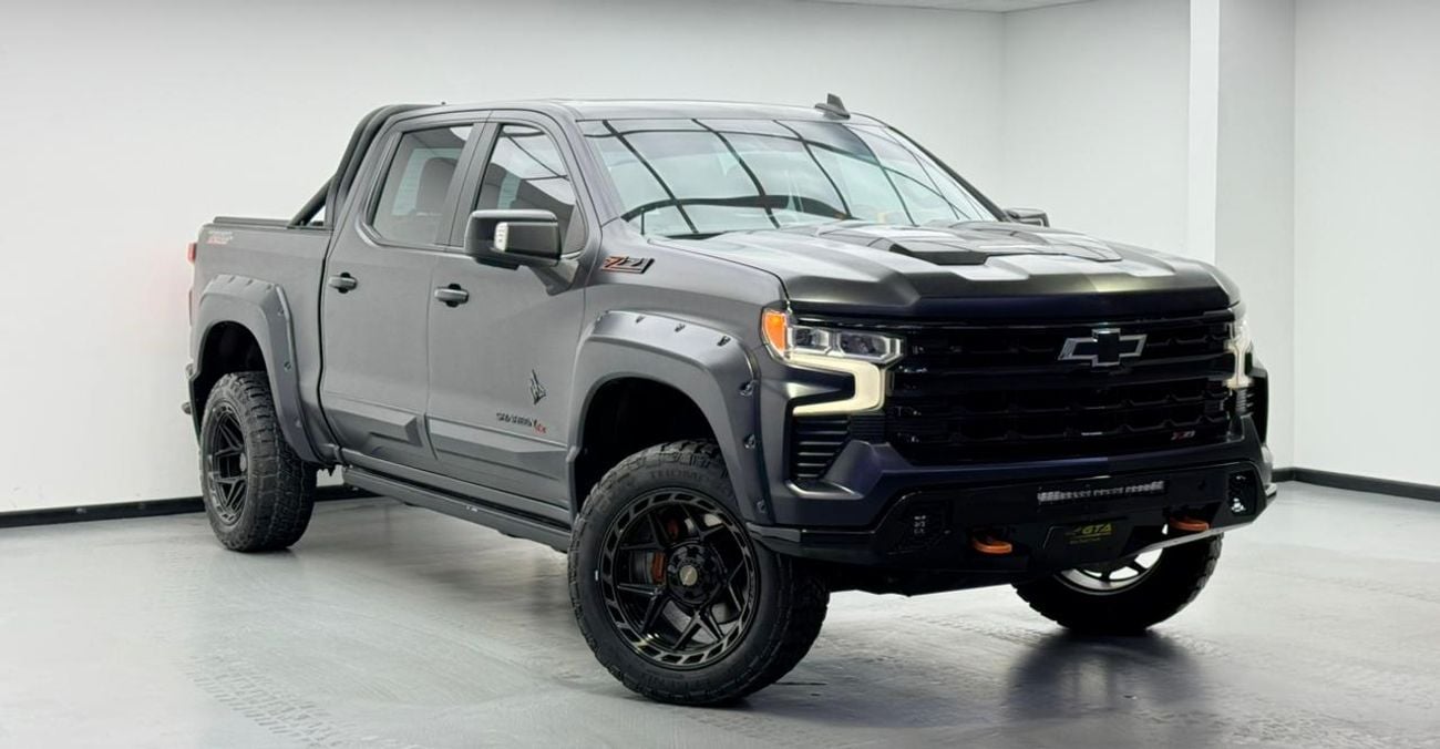 شيفروليه سيلفارادو 2023 Chevrolet Silverado Trail Boss Z71 Shaheen Edition, 2027 Chevrolet Warranty, Low Km, GCC