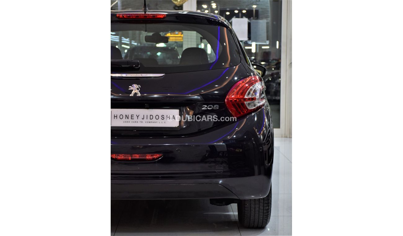 Peugeot 208 EXCELLENT DEAL for our FULL! Peugeot 208 2015 Model!! in Dark Blue Color! GCC Specs