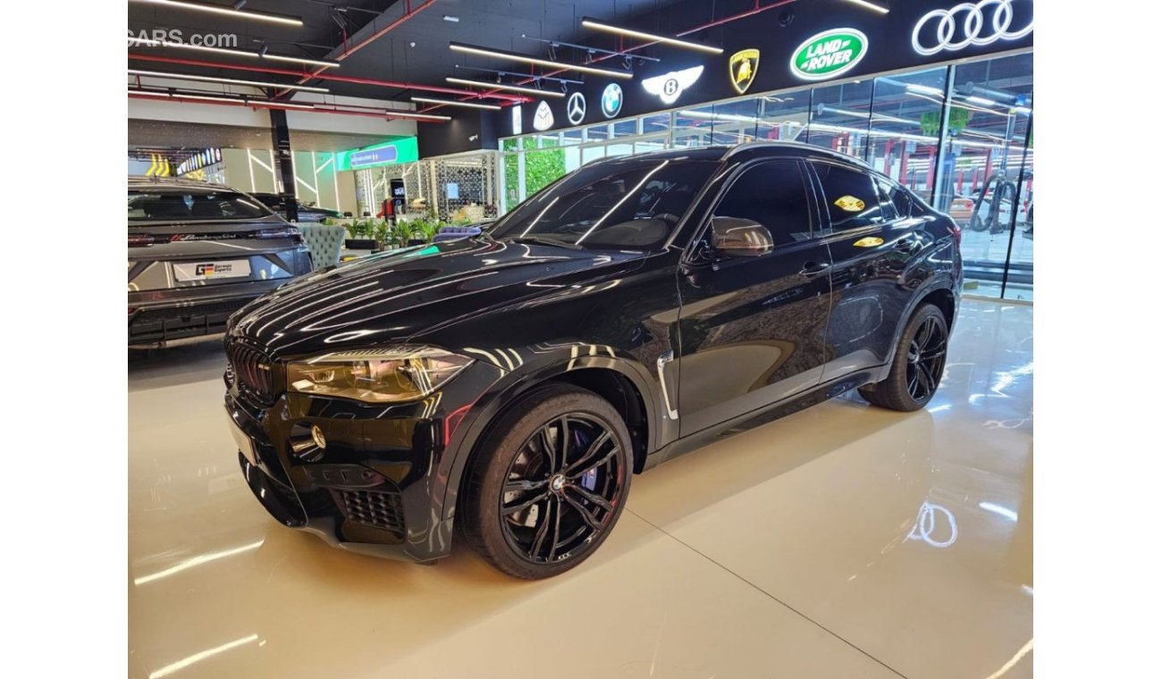 BMW X6M X6 MPOWER BLACK FIRE EDITION/2018 GCC /59000KM