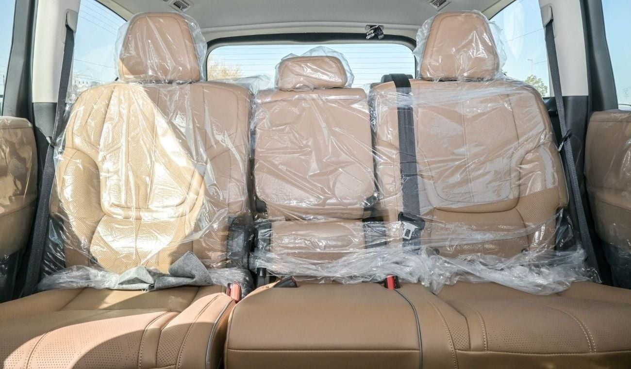 إنفينيتي QX80 Brand New Inifiniti QX80 Sensory 2025 Export 3.5TT 4WD A/T Petrol|Grey/Brown |INF-QX80-SENSORY-8S|