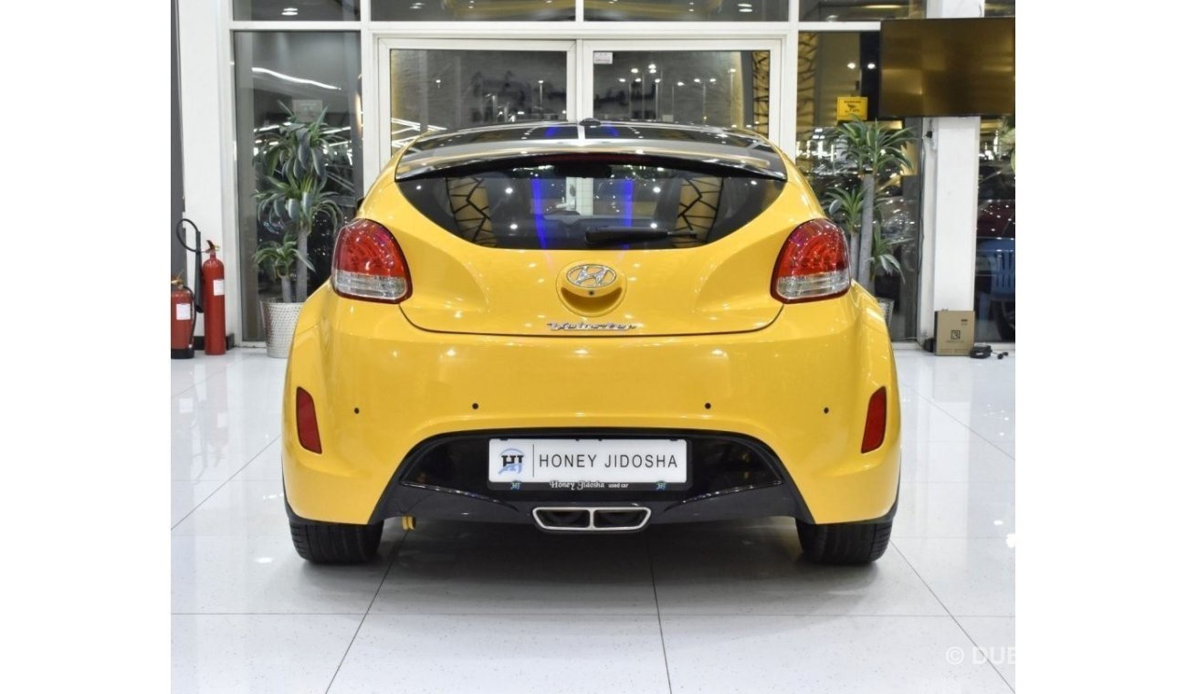 هيونداي فيلوستر EXCELLENT DEAL for our Hyundai Veloster ( 2015 Model ) in Yellow Color GCC Specs