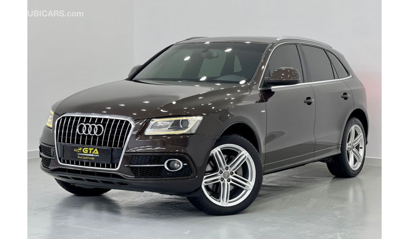 أودي Q5 2014 Audi Q5 S-Line Quattro 3.0TC, Full Option, Warranty, Service History, GCC