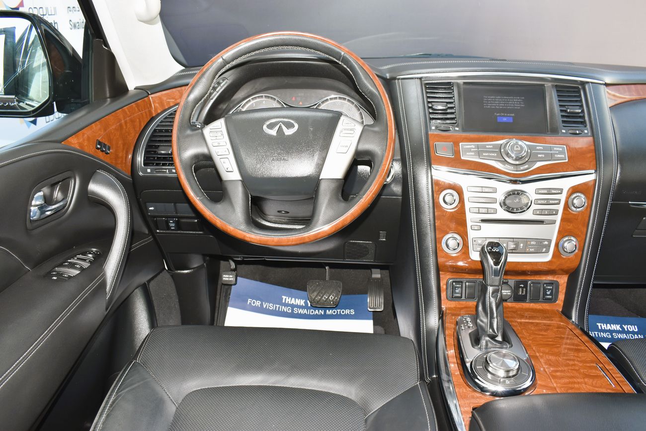 إنفينيتي QX80 AED 2399 PM | 5.6L LUXURY V8 4WD GCC DEALER WARRANTY
